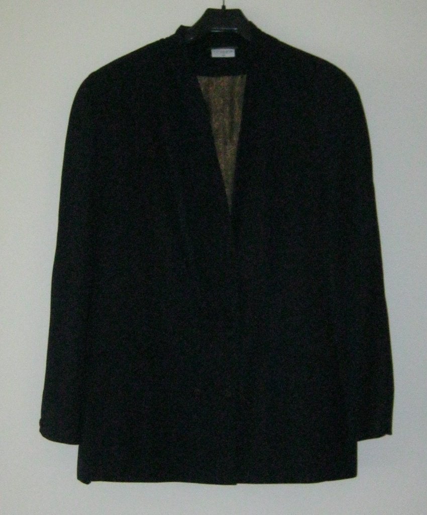 NIEUW donkerblauw mantelpak van Claudia Sträter, maat 44., Kostuum of Pak, Blauw, Maat 42/44 (L), Nieuw