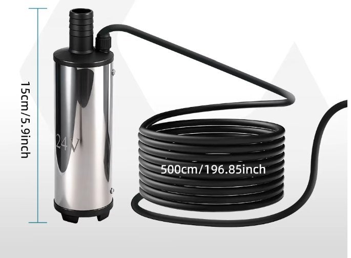 Yofidra elektrische dompelpomp 50-80L / minuut, Ophalen of Verzenden, Nieuw, Elektrisch, Dompelpomp