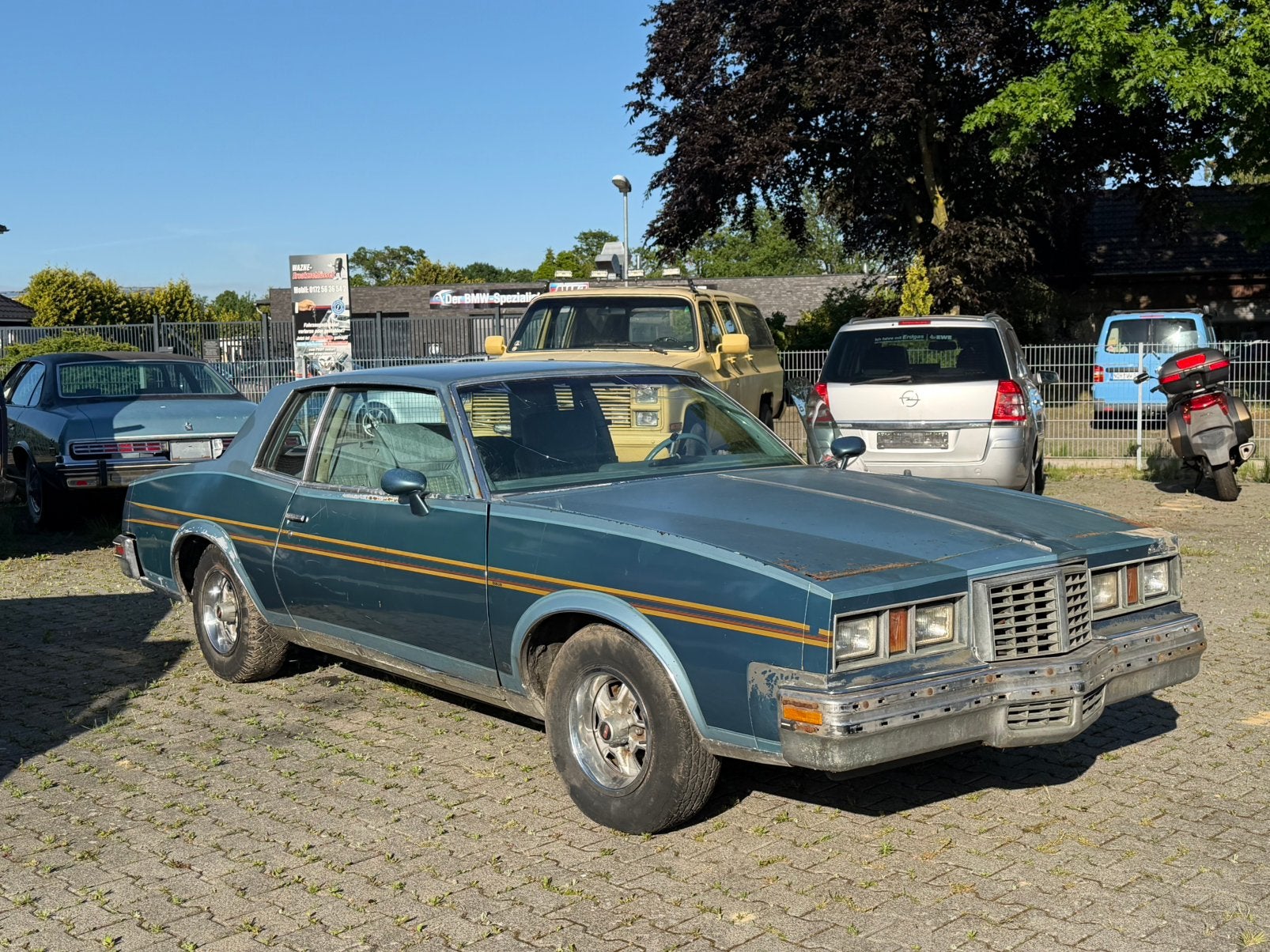 Pontiac Grand Prix SJ 1979 5.0 V8 Schuurvondst, Automaat, Achterwielaandrijving, Pontiac, Blauw