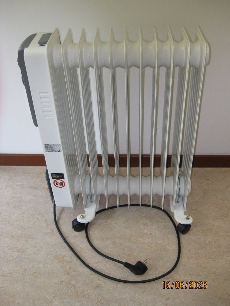 Olieradiator 2500W - InnovaGoods, Doe-het-zelf en Verbouw, Verwarming en Radiatoren, Ophalen, 30 tot 80 cm, Radiator, Minder dan 60 cm