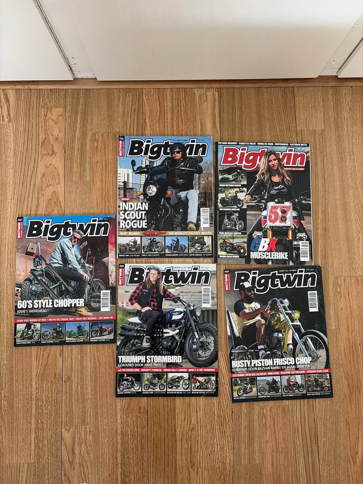 Bigtwin Motormagazines - 5 stuks, Boeken, Ophalen of Verzenden, Gelezen, Overige typen