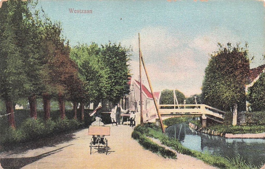 702-490-003 Westzaan, Verzenden, Voor 1920, Noord-Holland