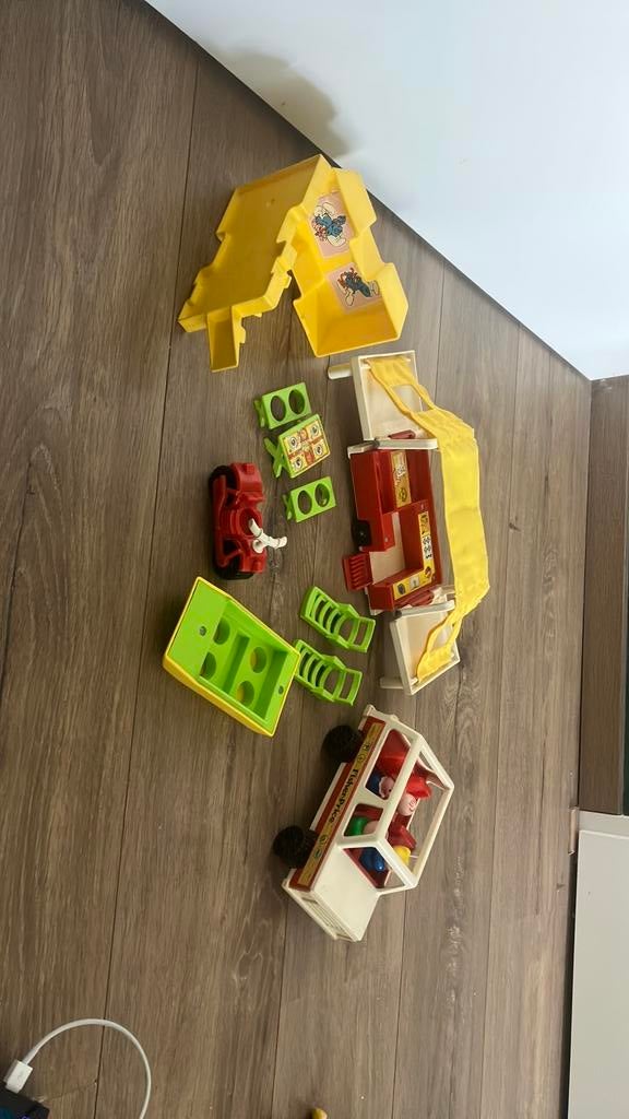 Complete vintage Fisher Price camping set uit 1979, Ophalen of Verzenden, Gebruikt