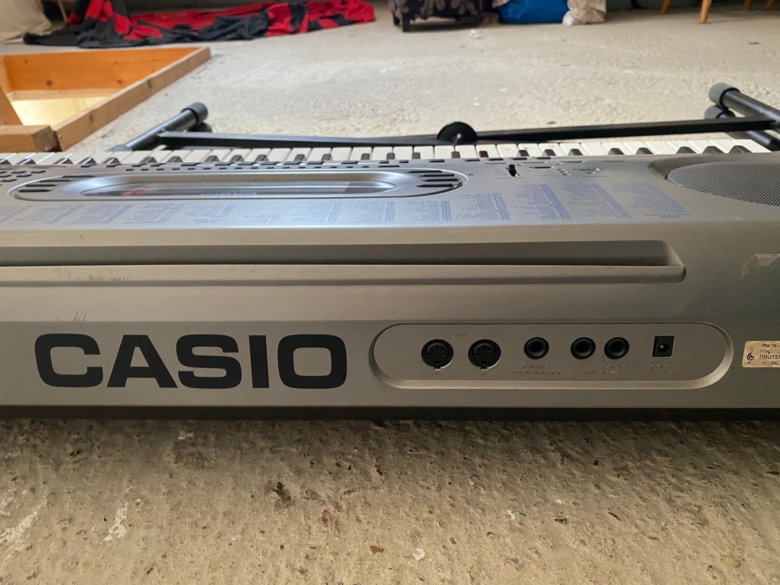 Casio Keyboard met standaard en floppy drive, Ophalen, Casio, Met standaard, 61 toetsen