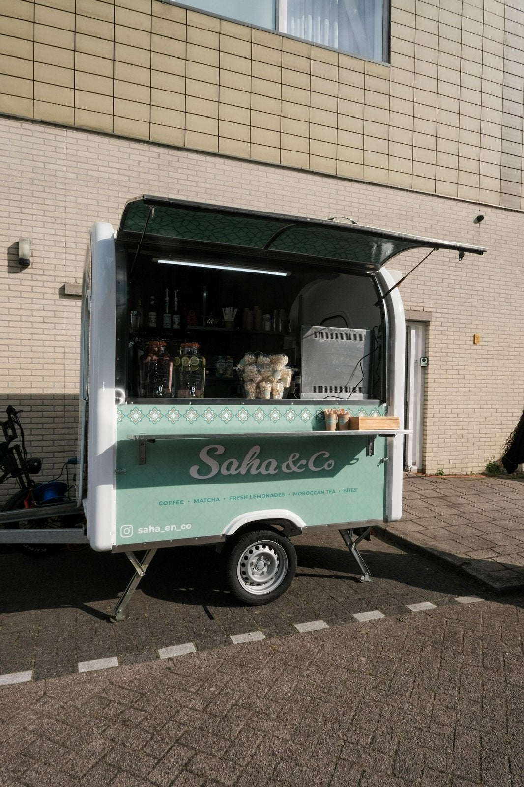 Food Trailer | Foodtruck | Verkoopwagen | met inbouw!, Zakelijke goederen, Partijgoederen en Retail | Verkoopwagens, Ophalen
