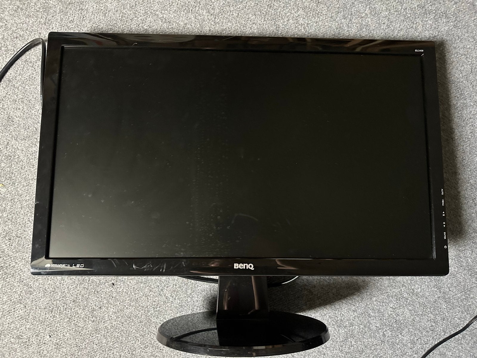 BenQ GL2450-T 24 inch Full HD Monitor, Ophalen, Gebruikt, Full HD, DVI