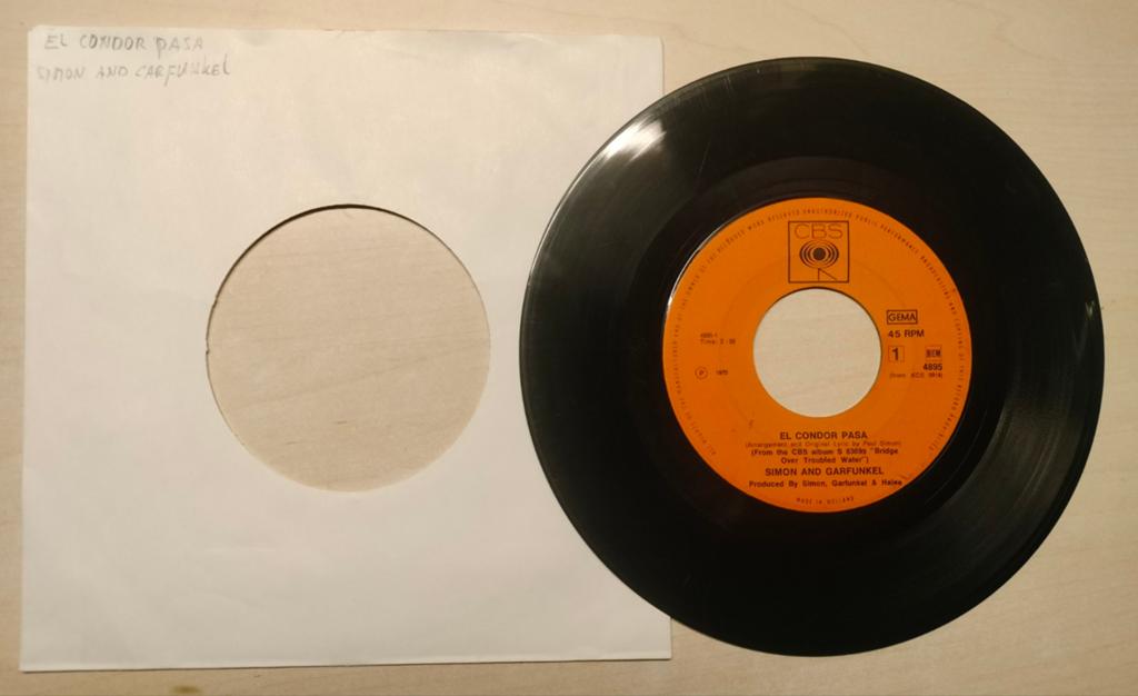 Simon & Garfunkel - El condor pasa / Why don't you write me, Ophalen of Verzenden, Gebruikt, Pop