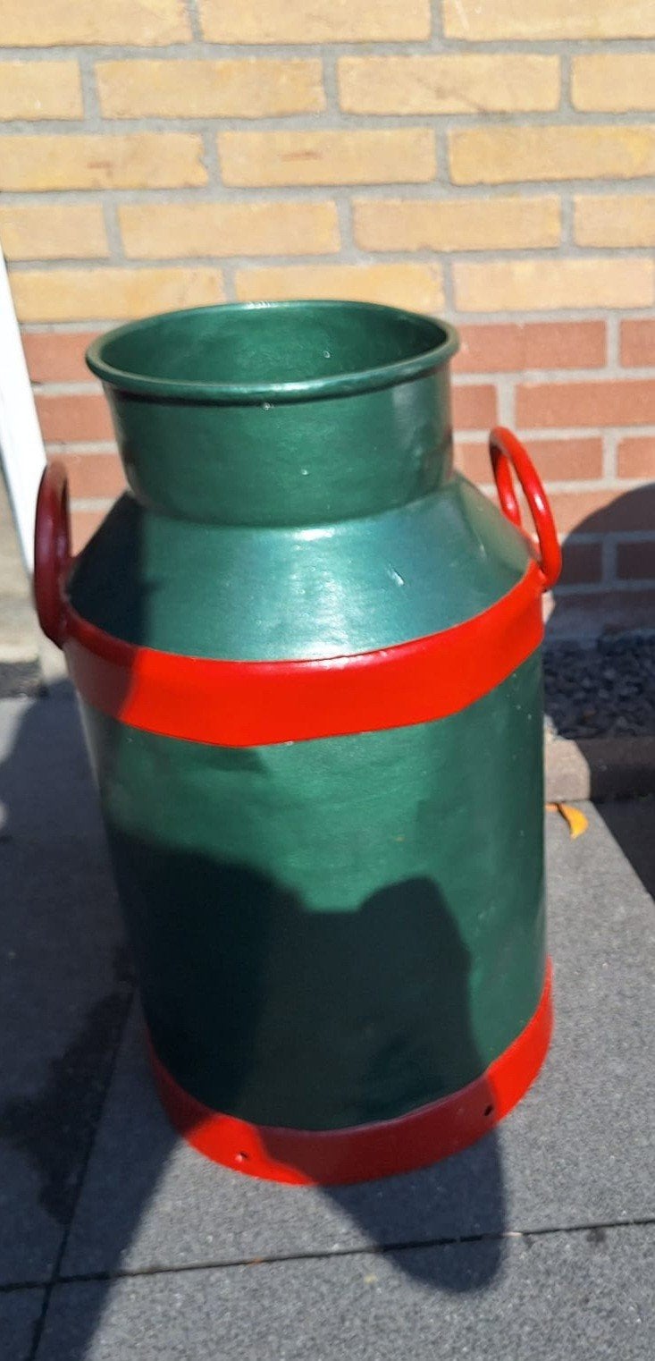Melkbus bloembak eendenkooi, Ophalen, Gebruikt