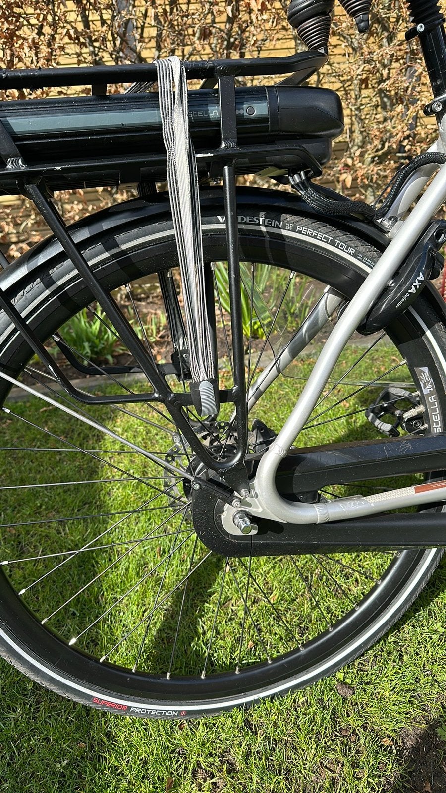 Stella Livorno E-bike Brilliant Silver - FDST Superior, Fietsen en Brommers, Elektrische fietsen, Gebruikt, 51 tot 55 cm, 50 km per accu of meer