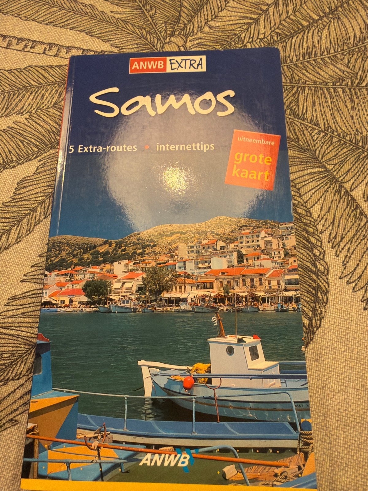 ANWB Extra Reisgids Samos met uitneembare kaart, Boeken, Europa, Ophalen of Verzenden, Zo goed als nieuw, Reisgids of -boek