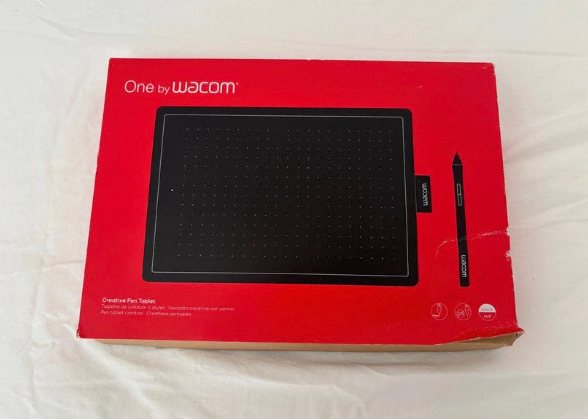 One by Wacom Creative Pen Tablet – CTL-472 – NIEUW, Ophalen of Verzenden, Zo goed als nieuw