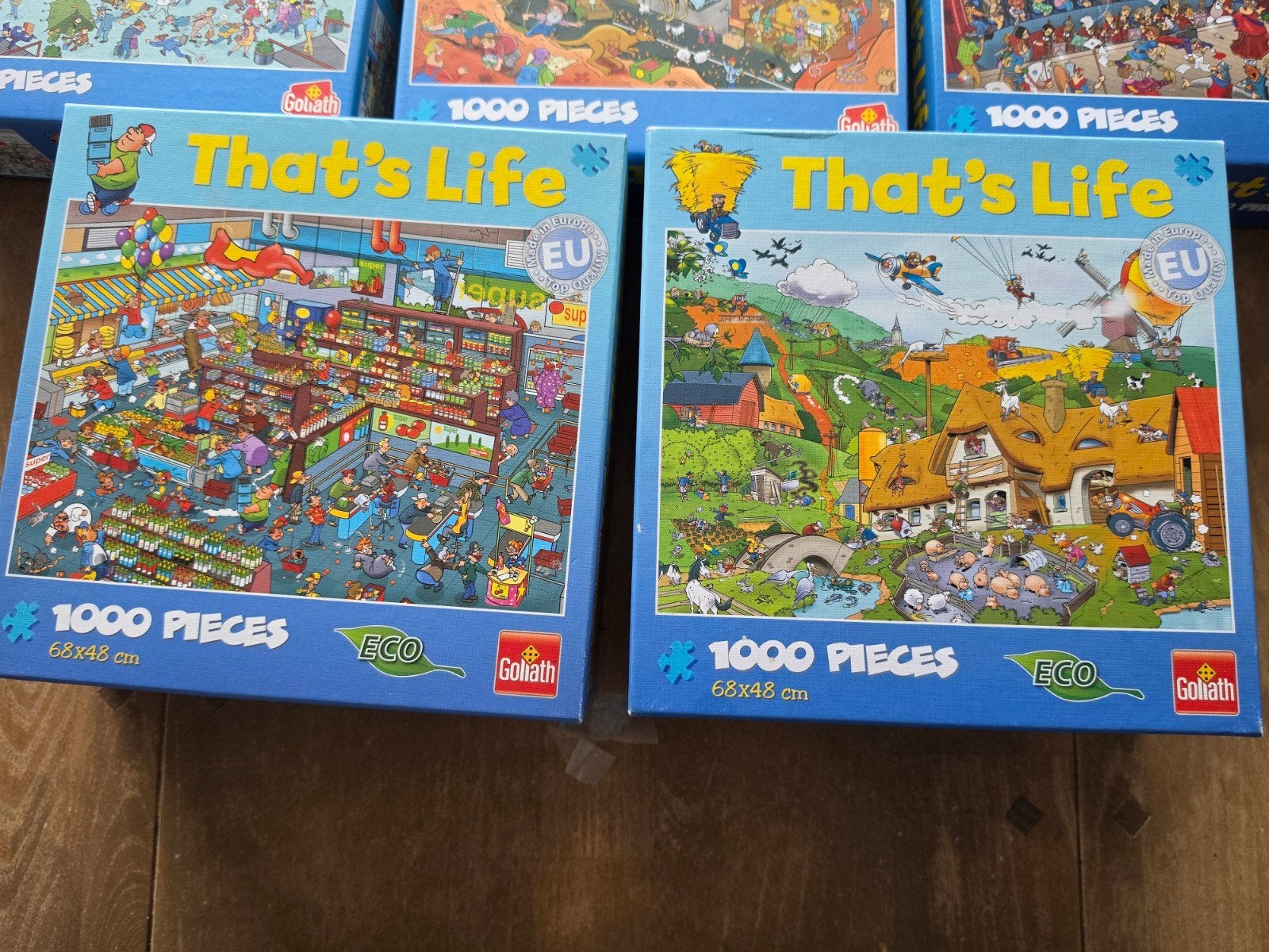 That's Life legpuzzels 1000 stukjes, Ophalen, 500 t/m 1500 stukjes, Zo goed als nieuw, Legpuzzel