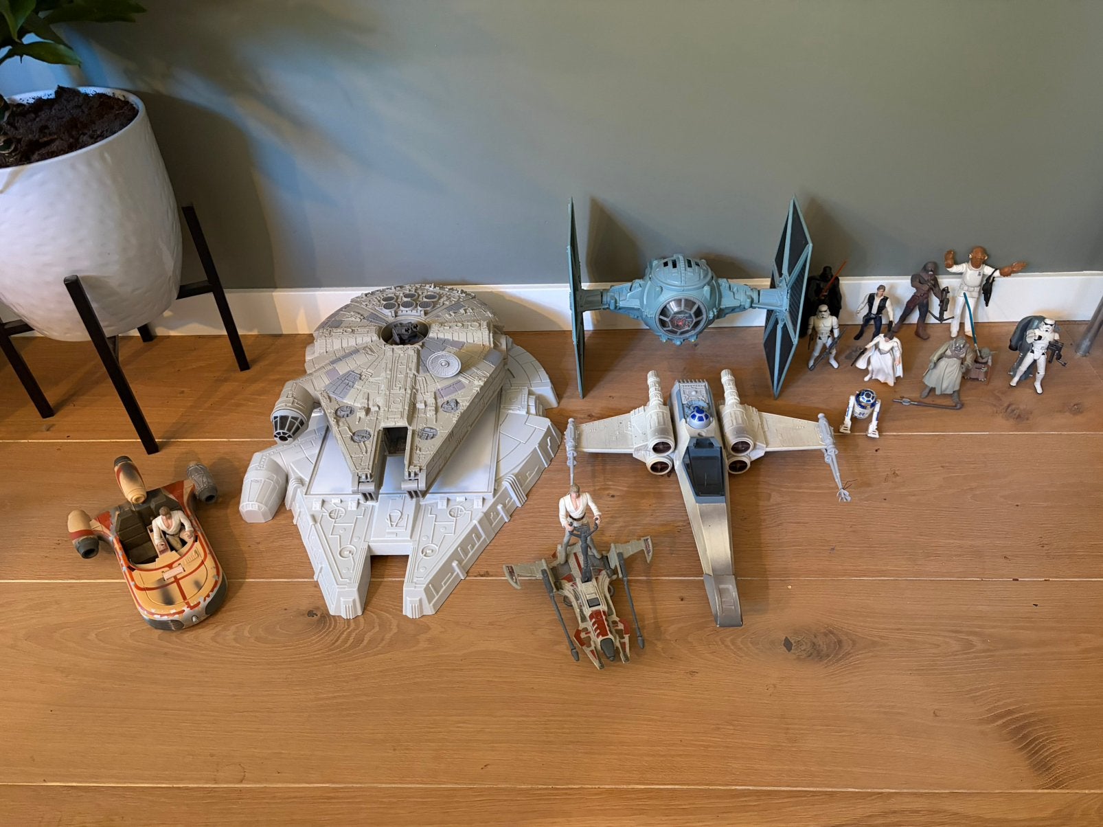 Grote partij Star Wars speelgoed, Verzamelen, Ophalen of Verzenden, Zo goed als nieuw, Actiefiguurtje