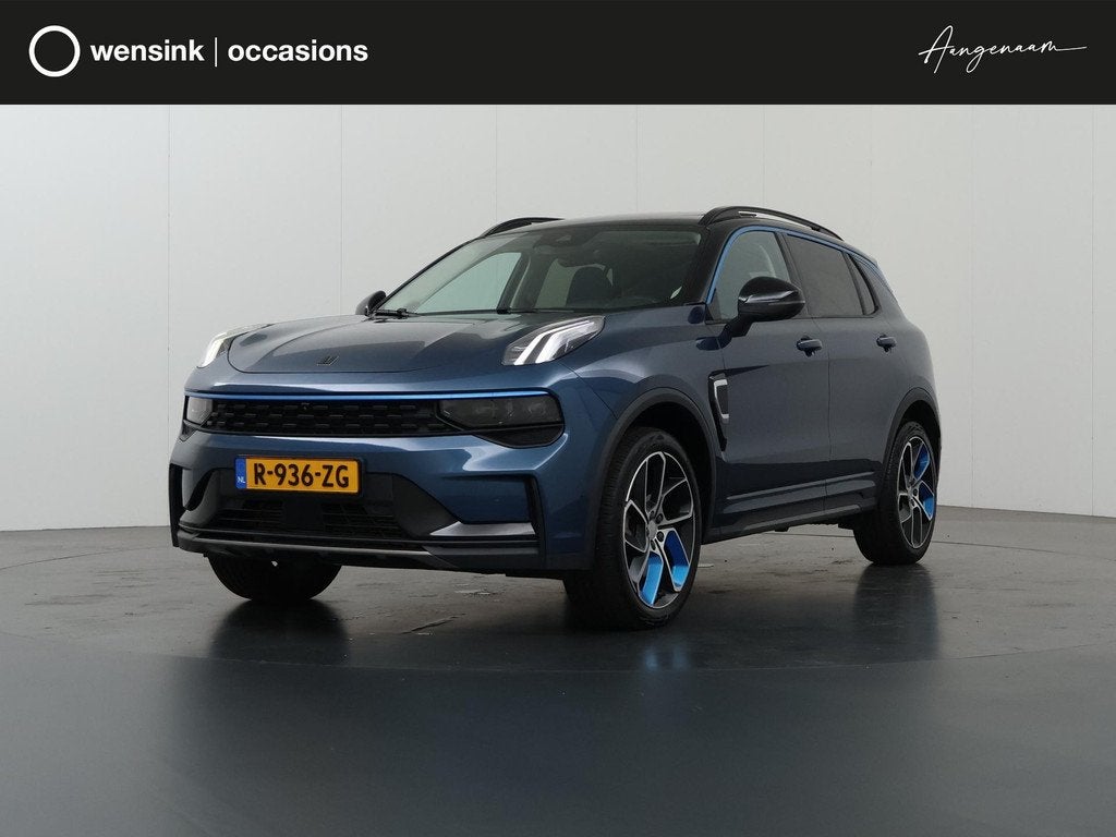Lynk & Co 01 1.5 | NL Auto | Navigatie | Parkeercamera | Sto, Auto's, Lynk & Co, Automatische klimaatregeling, Stof, Blauw, 120 €/maand