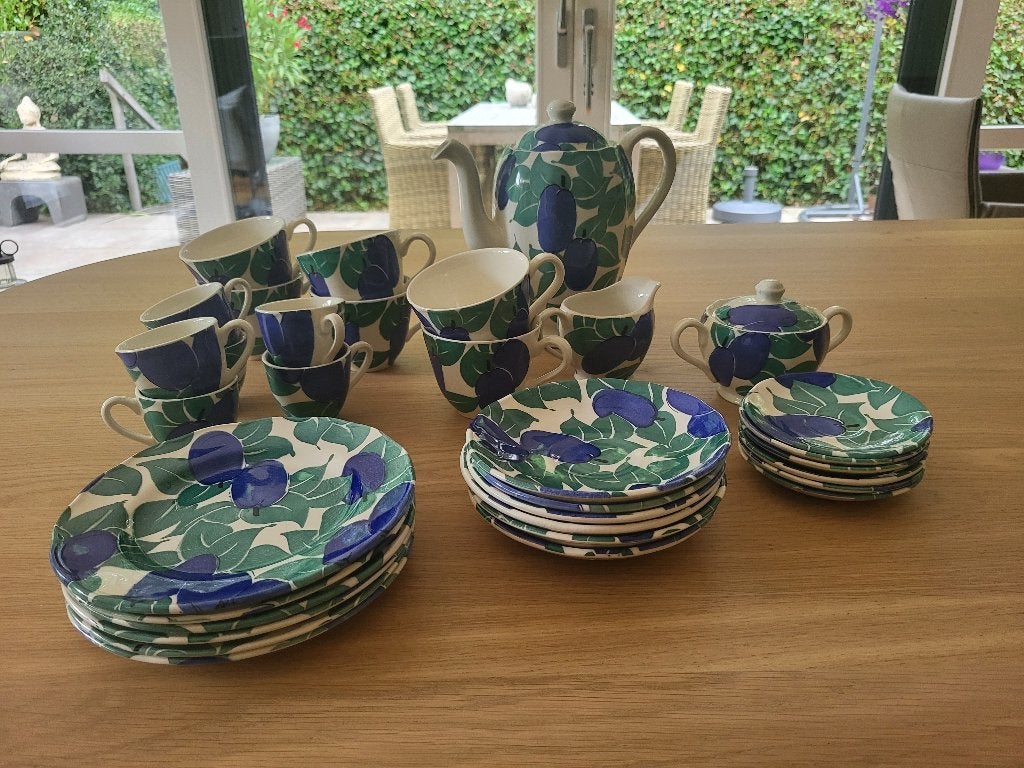 Compleet servies Grindley Garden Fruits, Huis en Inrichting, Keuken | Servies, Ophalen, Overige merken, Vintage, Zo goed als nieuw