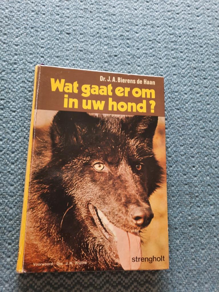 Wat gaat er om in uw hond? - Dr. J.A. Bierens de Haan, Ophalen of Verzenden, Gelezen, Honden, Dr. J.A. Bierens de Haan