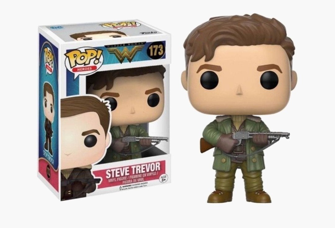 Funko Pop! Heroes: Wonder Woman - Steve Trevor #173, Ophalen of Verzenden
