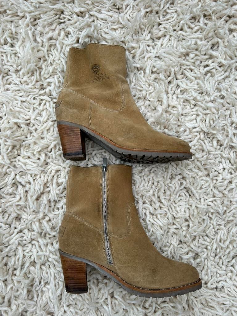 Shabbies korte laars, maat 43, Kleding | Dames, Schoenen, Beige, Lage of Enkellaarzen, Ophalen of Verzenden, Gedragen
