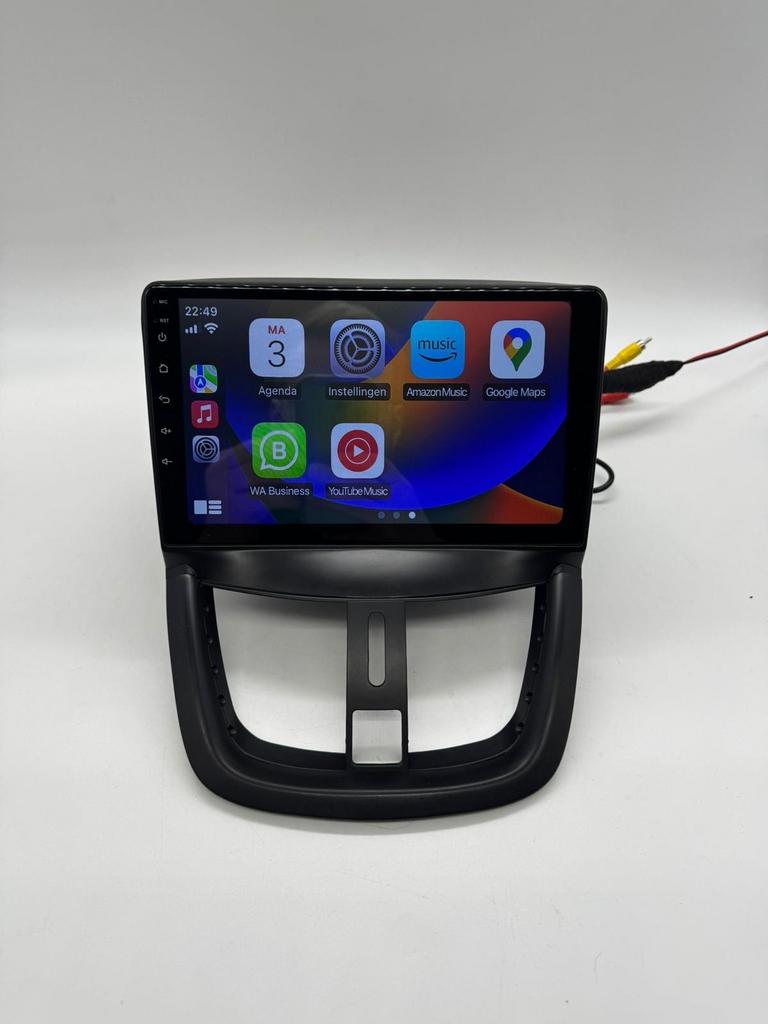 Peugeot 207 9 Inch Android Multimedia Autoradio CarPlay, Auto diversen, Autoradio's, Ophalen of Verzenden, Zo goed als nieuw