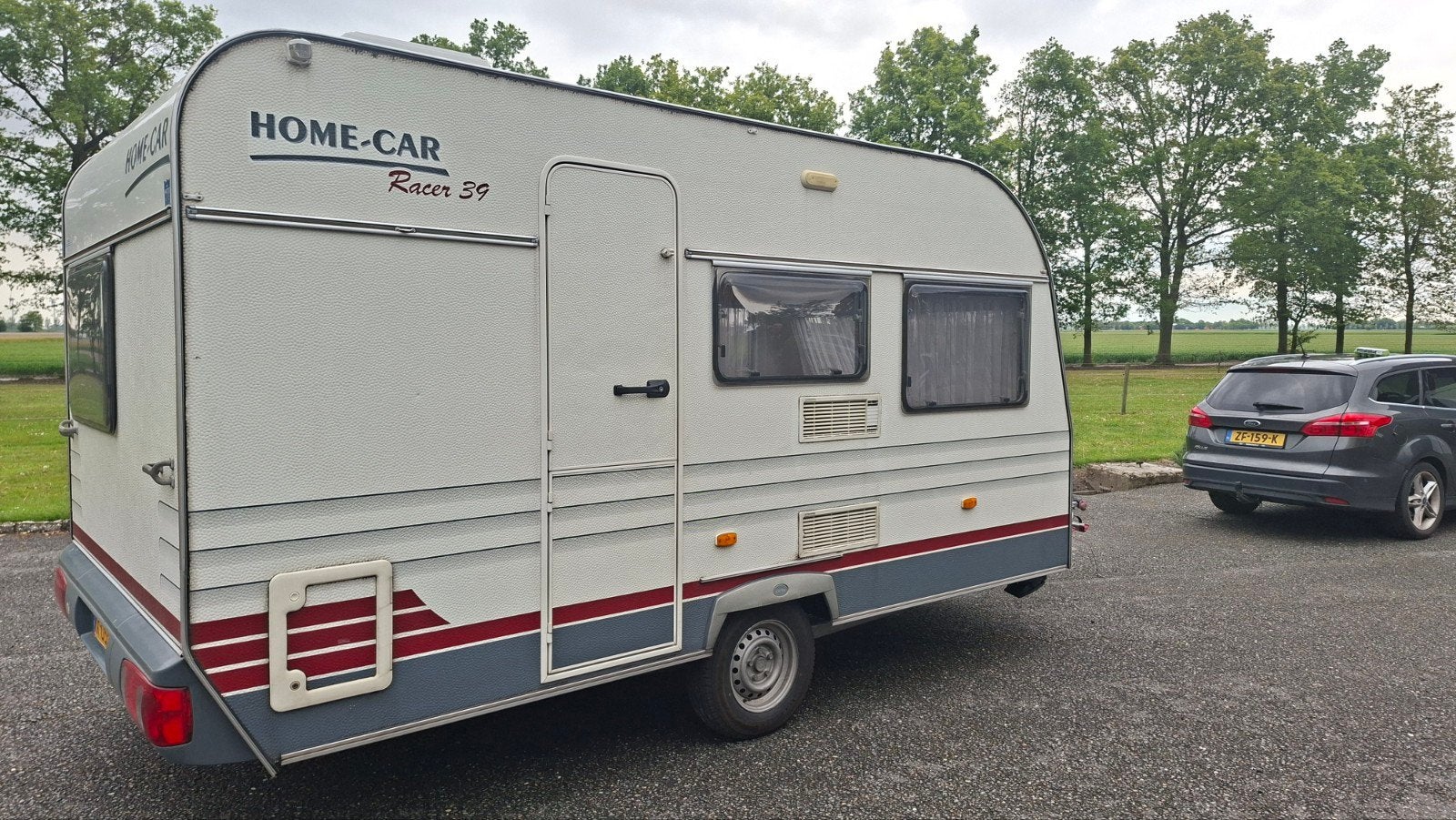 Last minute vakantie met onze Homecar Racer 39?, Caravans en Kamperen, Caravans, Home-car, Standaardzit, Particulier, Luifel