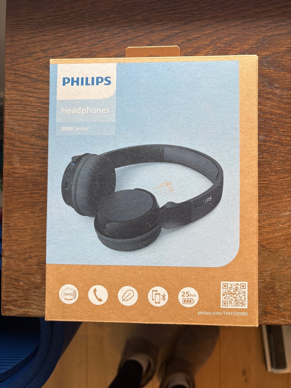 Philips 3000 Series Koptelefoon - Zwart, Philips, Bluetooth, Nieuw, On-ear