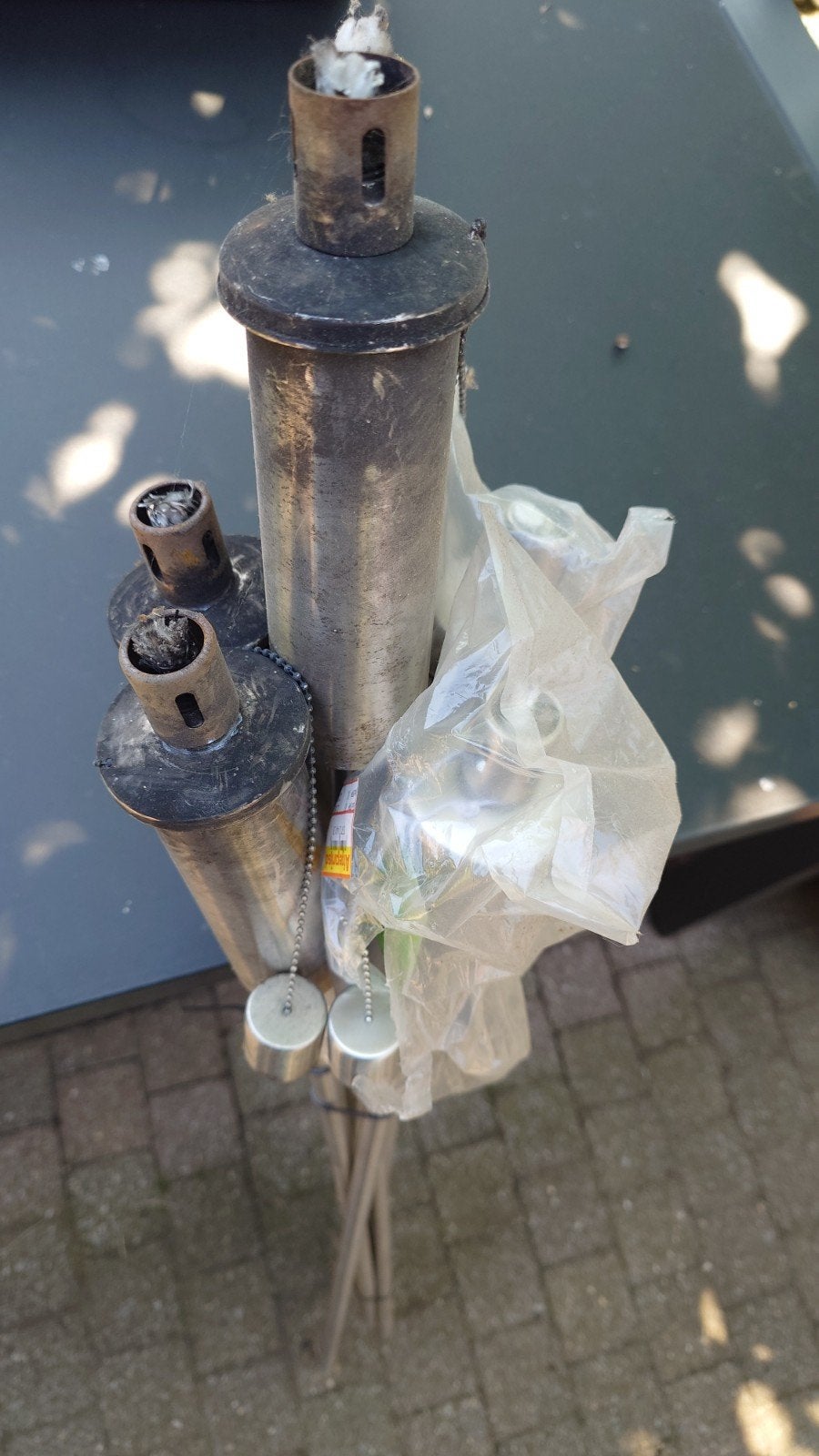 tuin fakkels, Ophalen of Verzenden, Zo goed als nieuw
