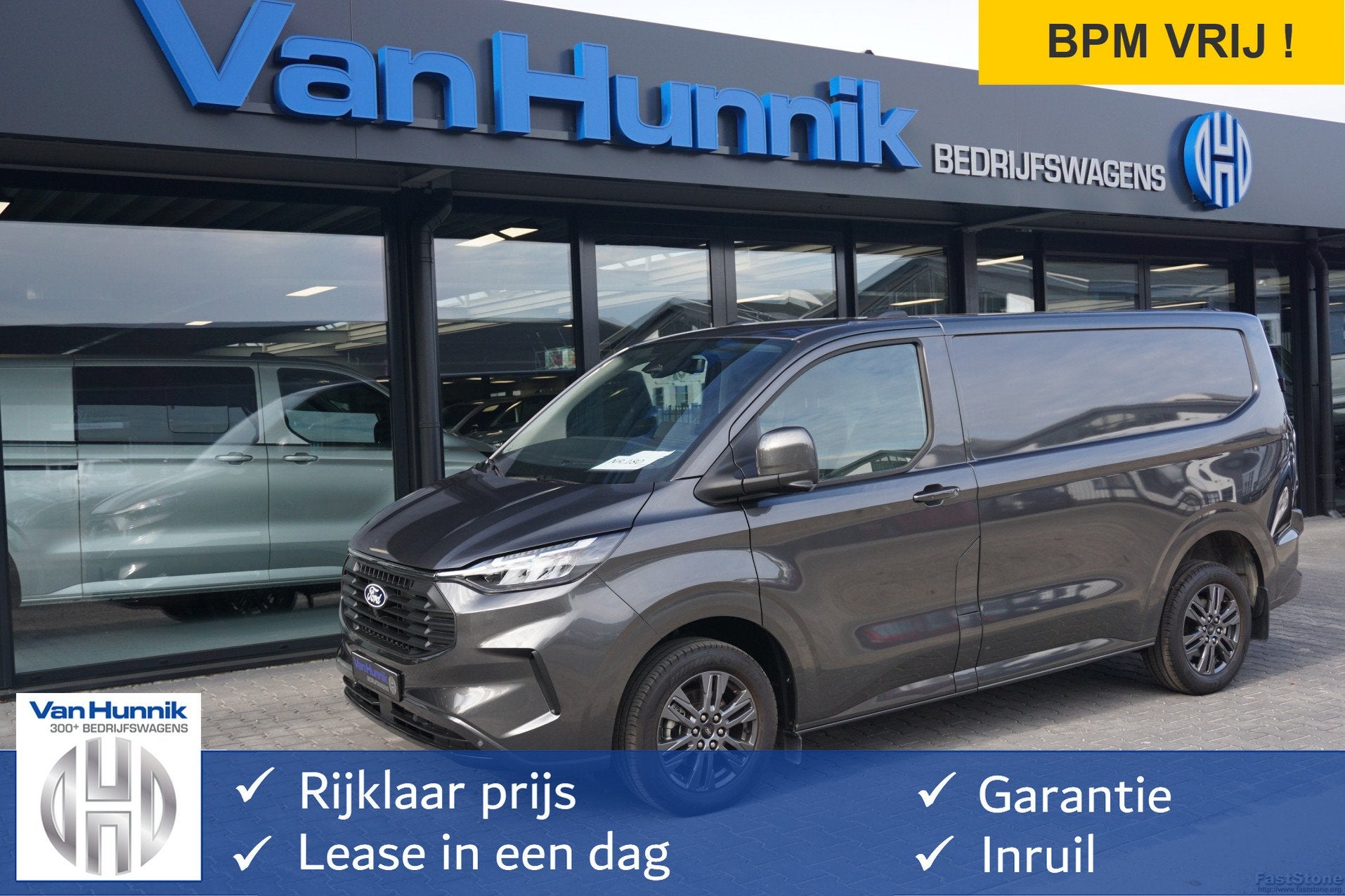 Ford Transit Custom 300S 150PK Limited BPM VRIJ! Navi, Cam,, Auto's, Bestelauto's, Voorwielaandrijving, Gebruikt, 4 cilinders