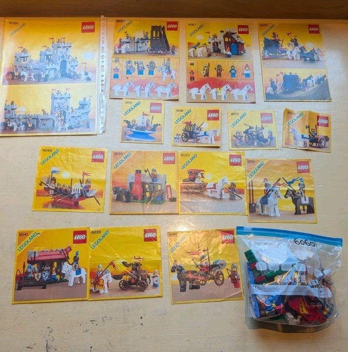 Lego classic castle Lion Knights verzameling, Kinderen en Baby's, Speelgoed | Duplo en Lego, Ophalen, Gebruikt
