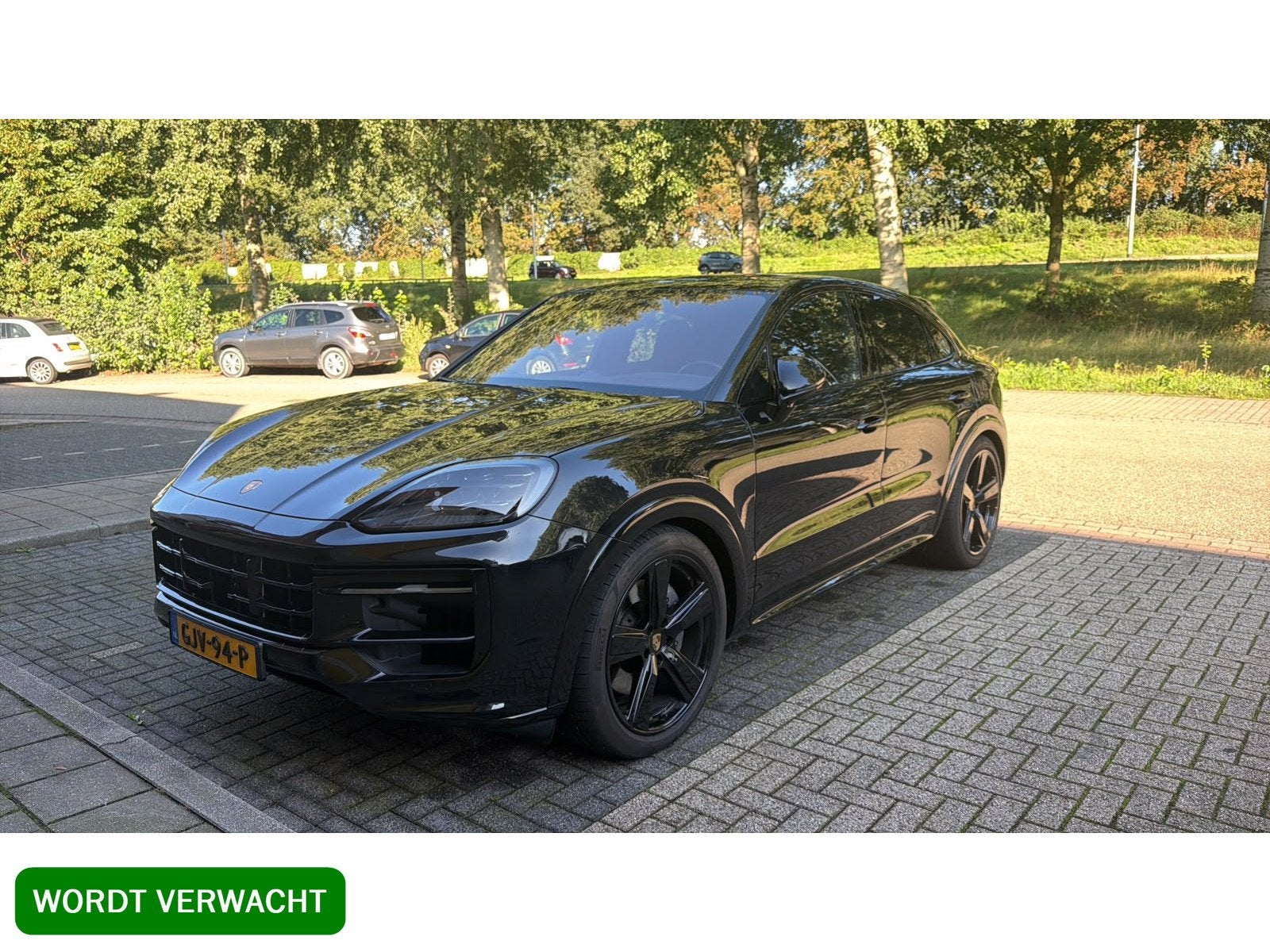 Porsche Cayenne Coupé 3.0 E-Hybrid / BTW / Sport Design / P, Automaat, 2995 cc, Zwart, Leder