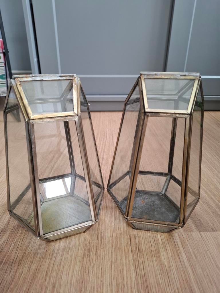 Windlichtjes Hema, Ophalen, Metaal, Minder dan 25 cm