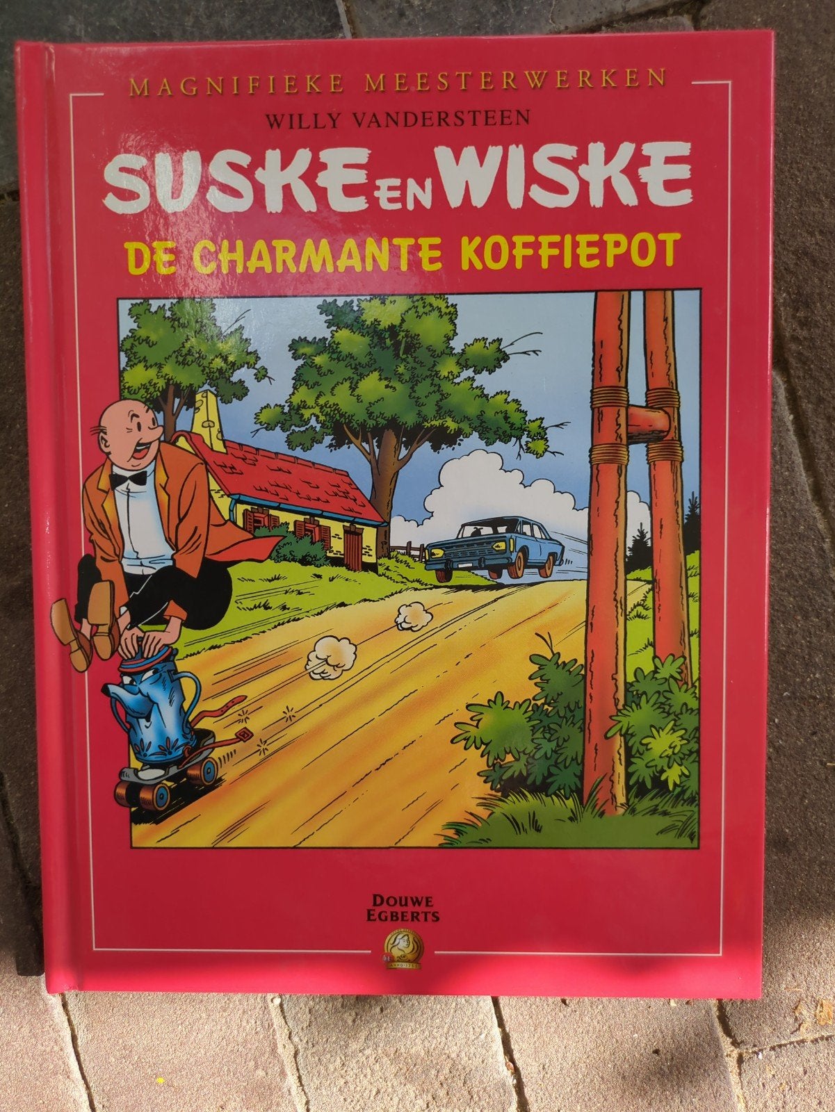 Suske en Wiske - De Charmante Koffiepot (Douwe Egberts), Eén stripboek, Ophalen of Verzenden, Zo goed als nieuw, Willy Vandersteen