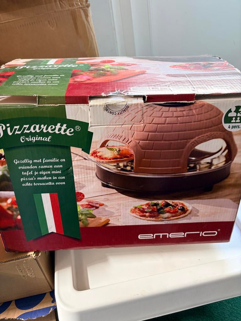 Pizzarette - weinig gebruikt goed werkend, Witgoed en Apparatuur, Gourmetstellen, Ophalen of Verzenden, Gebruikt, 4 t/m 7 personen