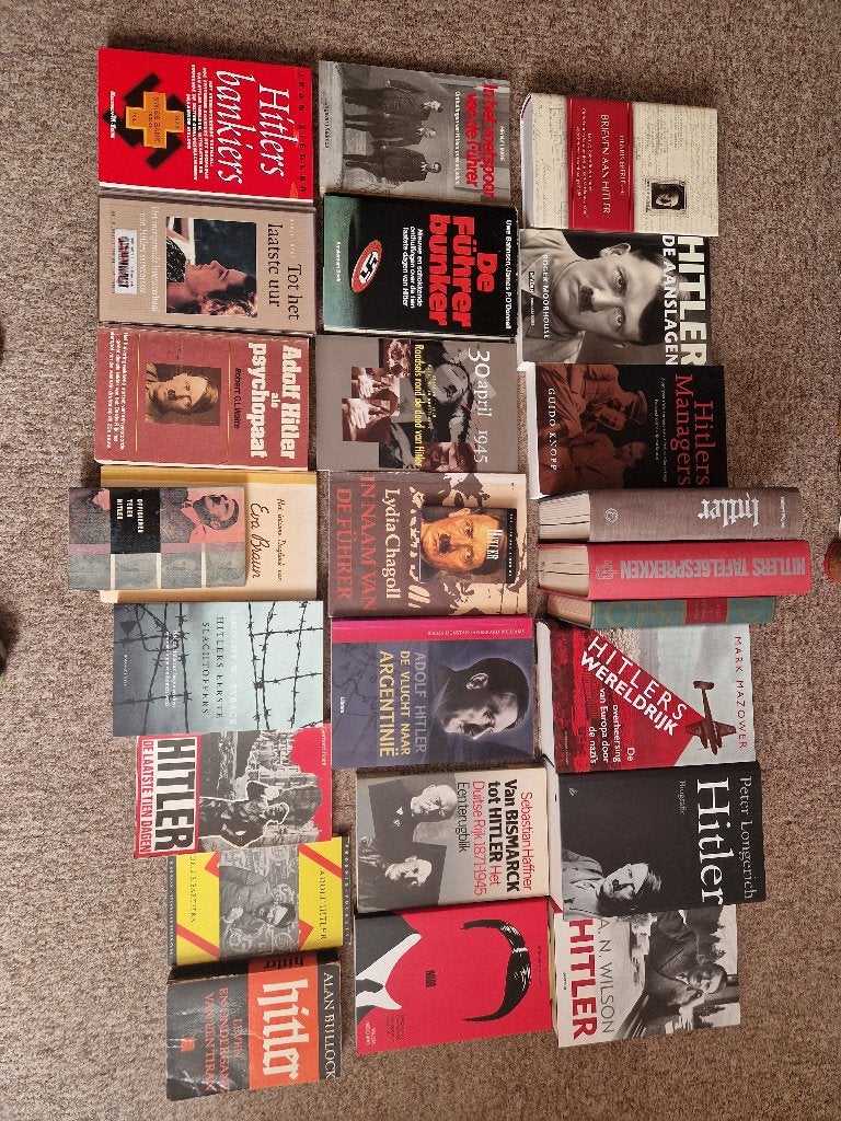 boeken hitler, Boeken, Europa, Diverse auteurs, Ophalen, 20e eeuw of later