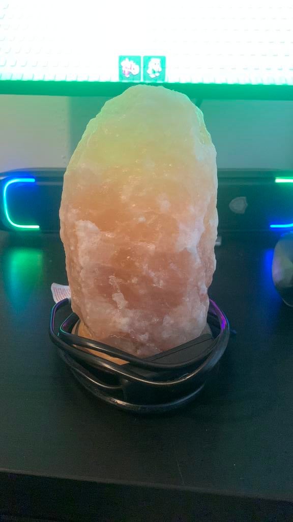 Mooie krystallen lamp, Sieraden, Tassen en Uiterlijk, Edelstenen, Ophalen of Verzenden, Zo goed als nieuw