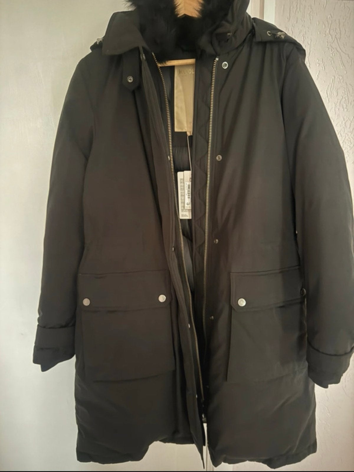 Woolrich Arctic Parka vrouw- Maat L - Zwart, Ophalen of Verzenden, Nieuw, Maat 42/44 (L), Zwart