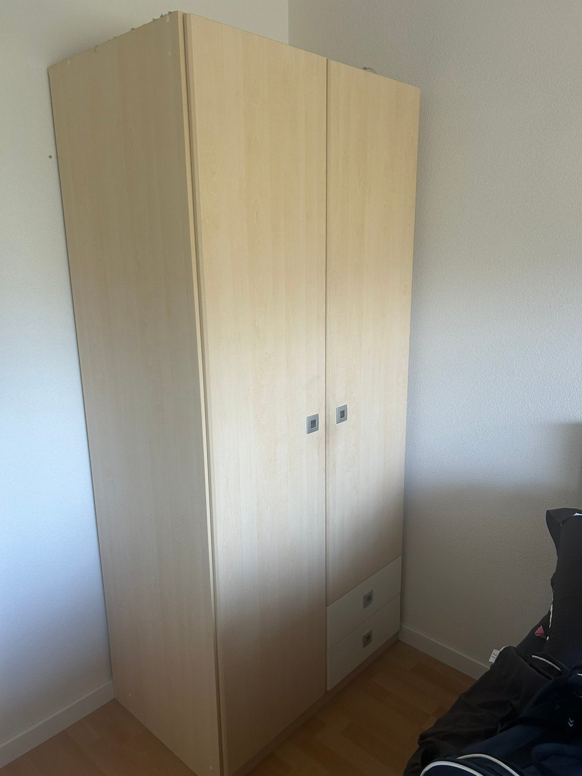 Kledingkast, Huis en Inrichting, Kasten | Kledingkasten, Gebruikt, 150 tot 200 cm, 50 tot 100 cm, 50 tot 75 cm, Met lade(s), Met deur(en)