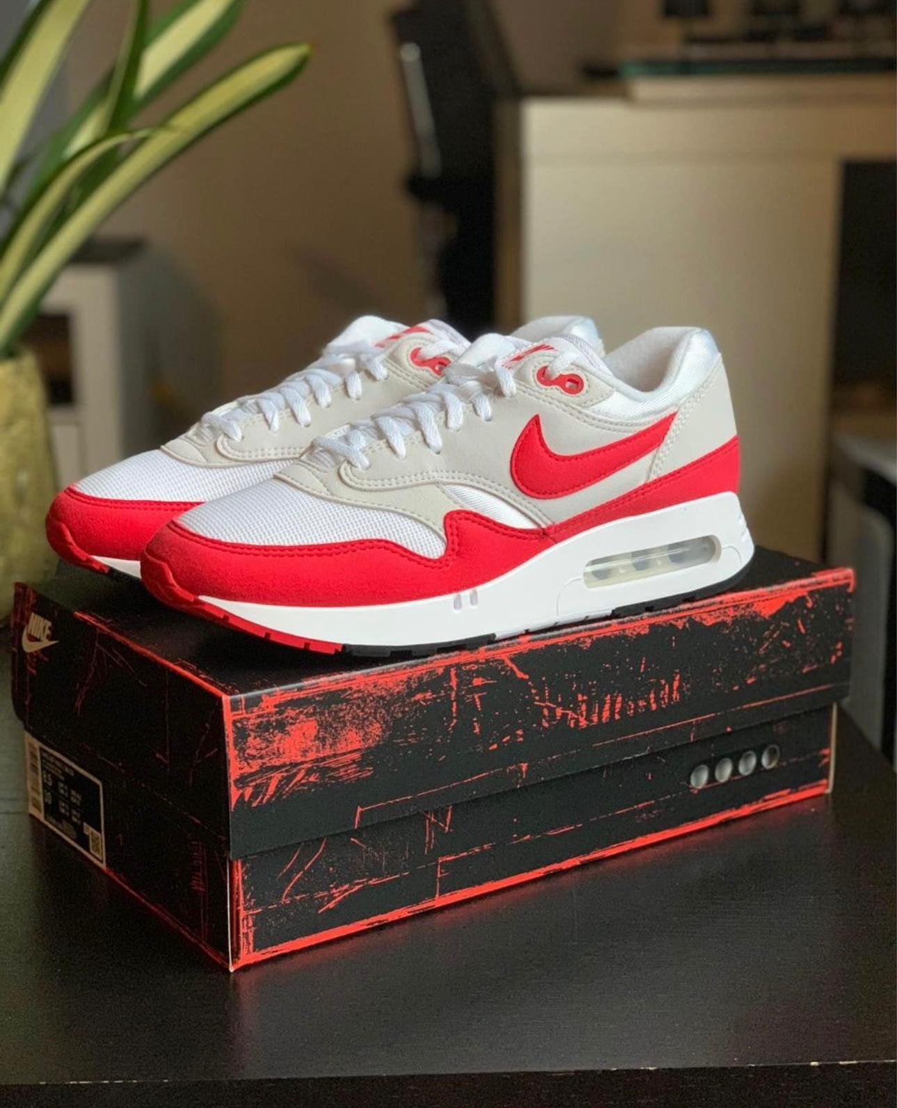Nike Air Max 1 '86 OG Red maat 42, Ophalen, Zo goed als nieuw, Overige kleuren