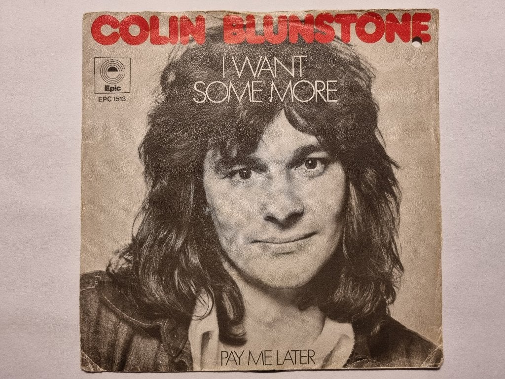7” vinyl single Colin Blunstone - I Want Some More (1973), Fotohoes, Ophalen of Verzenden, Gebruikt, Pop