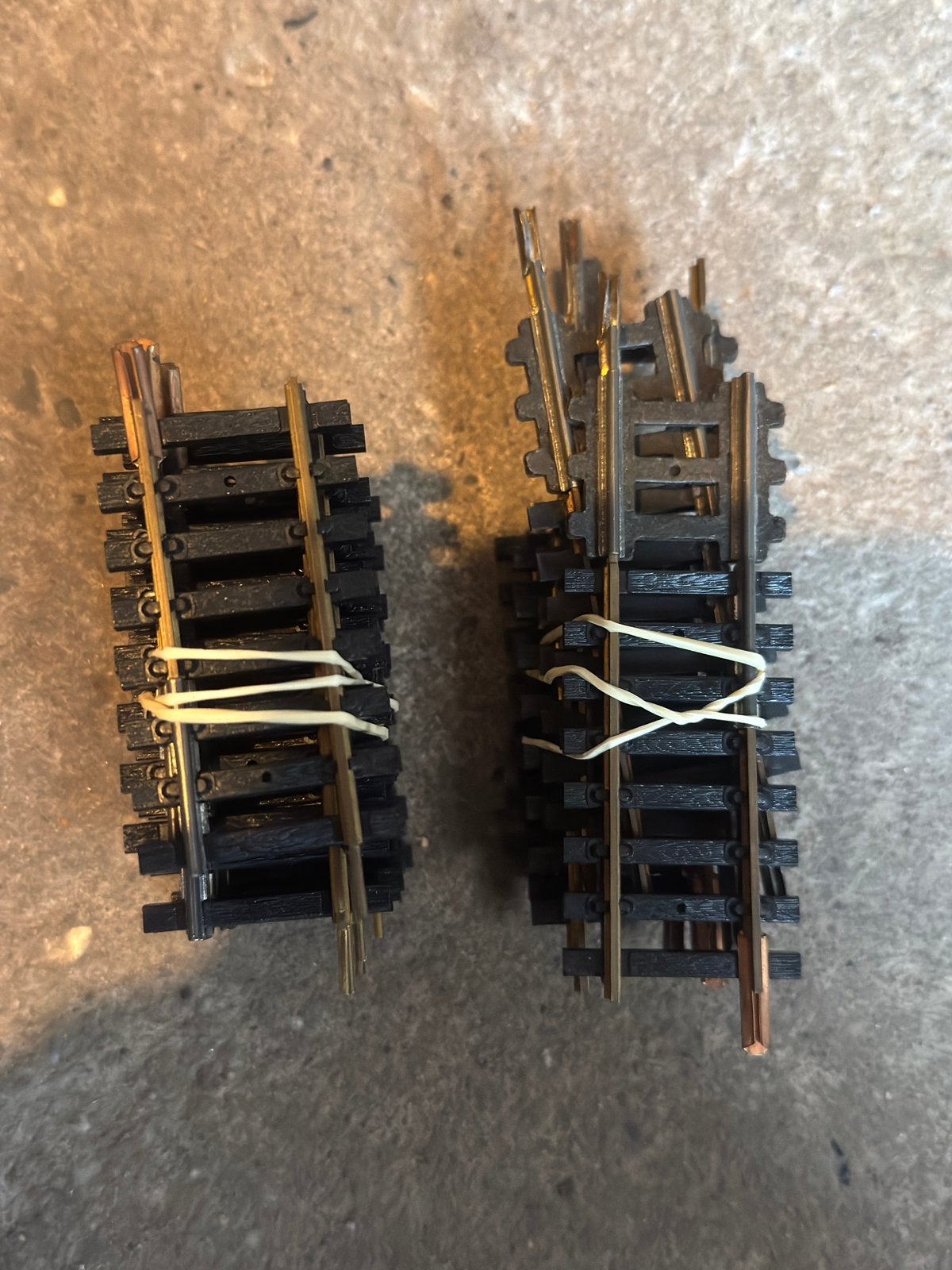 Fleischmann 1700/4 overgangsrail. | 1/87 modelspoor h0, Gebruikt, Gelijkstroom, Fleischmann, Rails