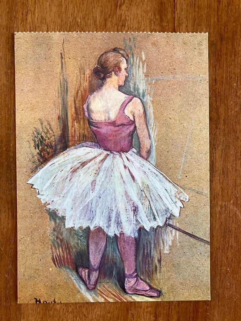 Henri de Toulouse Lautrec - Staande danseres 1890, Ophalen of Verzenden, 1980 tot heden, Ongelopen, Sport en Spel