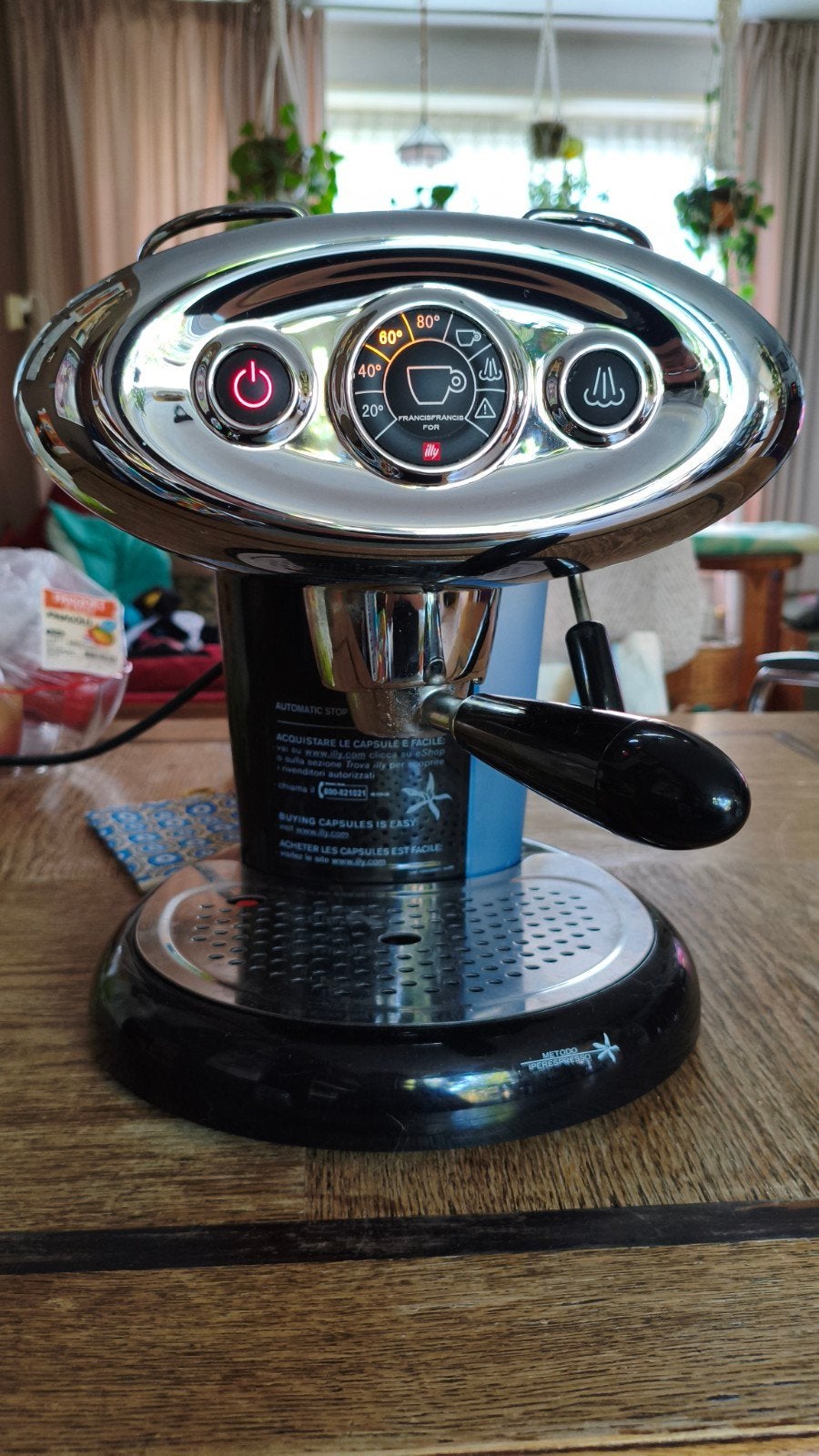 illy francis francis x7.1 iperespresso espressomachine, Koffiepads en cups, Gebruikt, Espresso apparaat, Ophalen of Verzenden