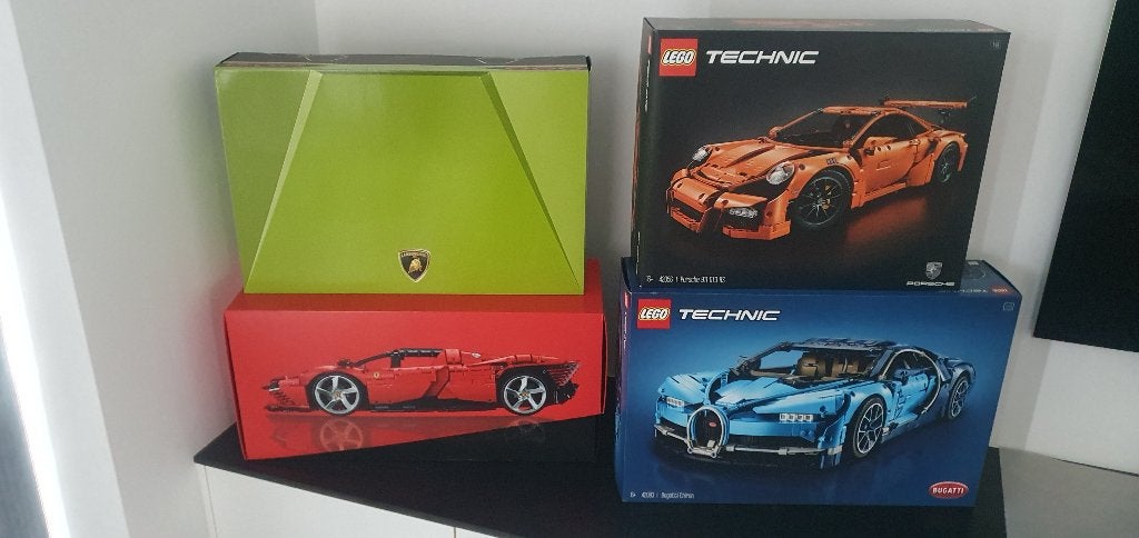 Set Lego Technic superauto's inc 42056, nieuw en sealed, Lego, Nieuw, Ophalen of Verzenden, Technic
