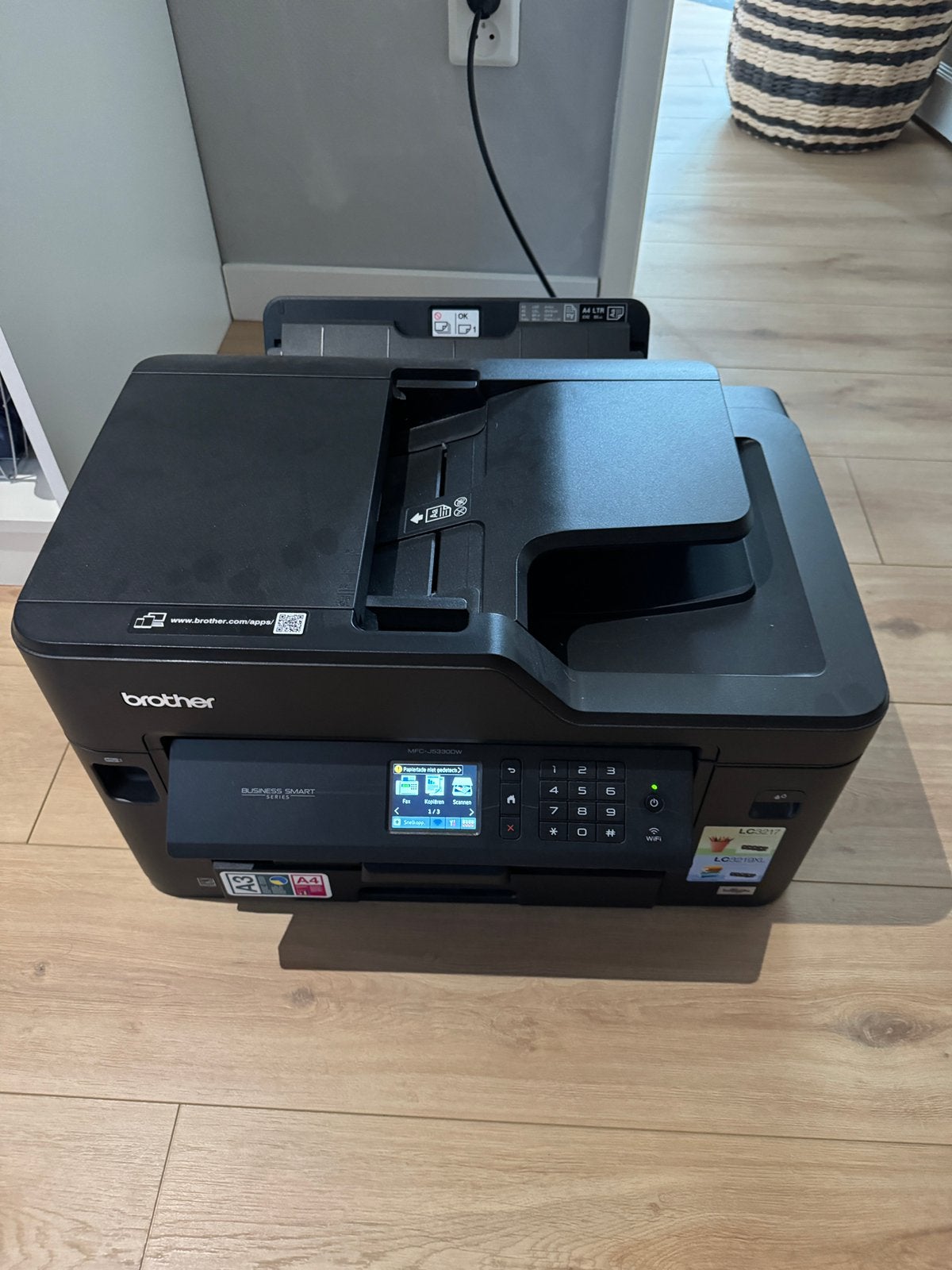 Brother MFC‑J5330DW A3 All-in-One printer (zonder cartridges, Ophalen, Inkjetprinter, All-in-one, Draadloos