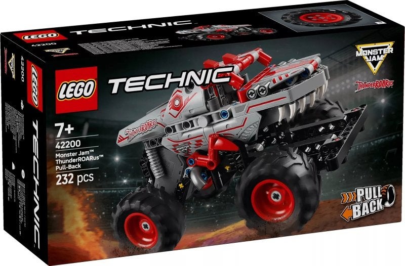 Lego Technic set 42200 Monster Jam ThunderROARus Pull-Back, Lego, Nieuw, Ophalen of Verzenden, Technic