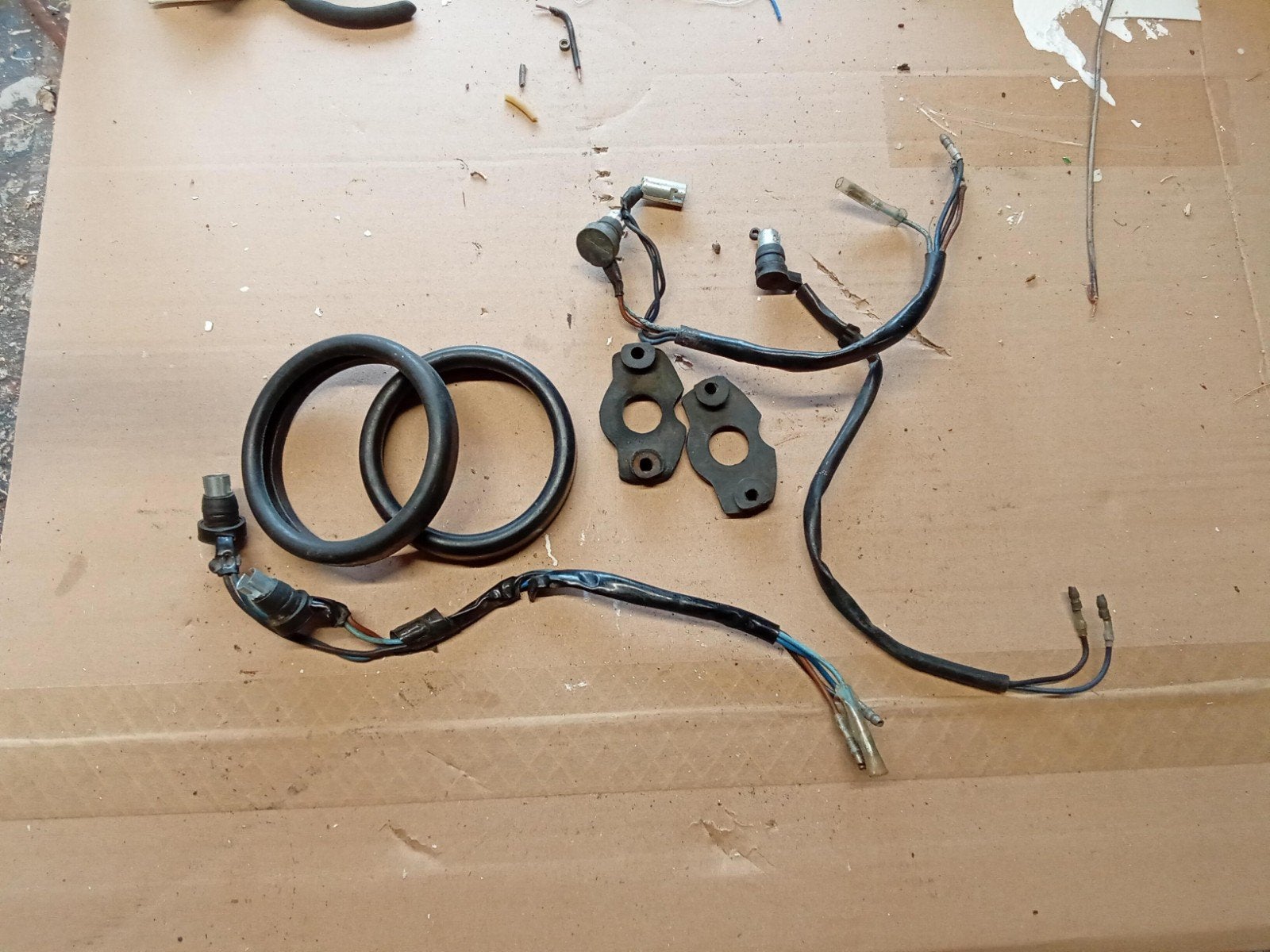 Yamaha fs1 oud type km teller verlichting kabel en overige, Ophalen of Verzenden, Overige typen, Yamaha