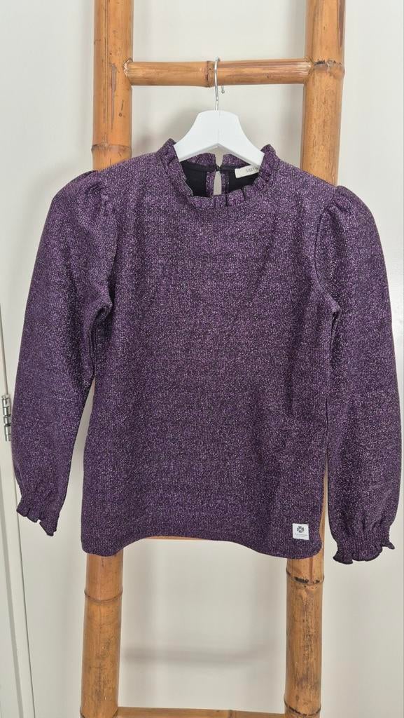 Paars Glitter shirt, Sissy Boy, Ophalen of Verzenden, Zo goed als nieuw, Meisje, Shirt of Longsleeve