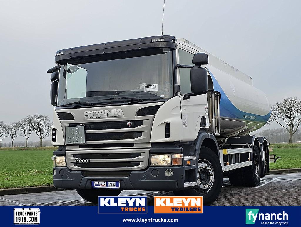 SCANIA P280 6x2*4 fuel 19m3 5 c., Automaat, Euro 6, Scania, Bedrijf