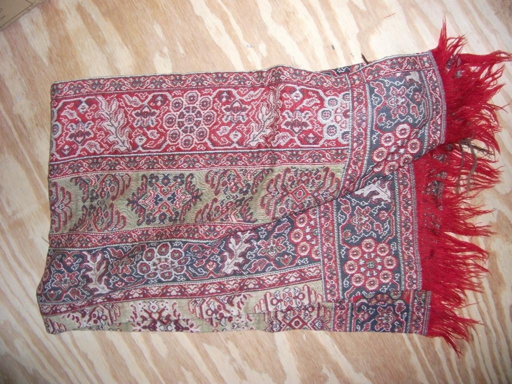 antiek wanddoek / worteldoek, Ophalen of Verzenden