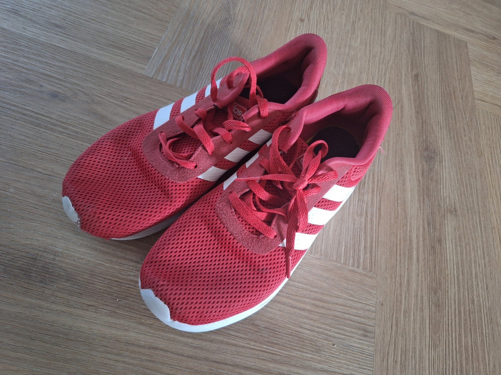 Adidas sneakers rood - maat 41,5, Ophalen, Overige kleuren, Sneakers of Gympen, Adidas