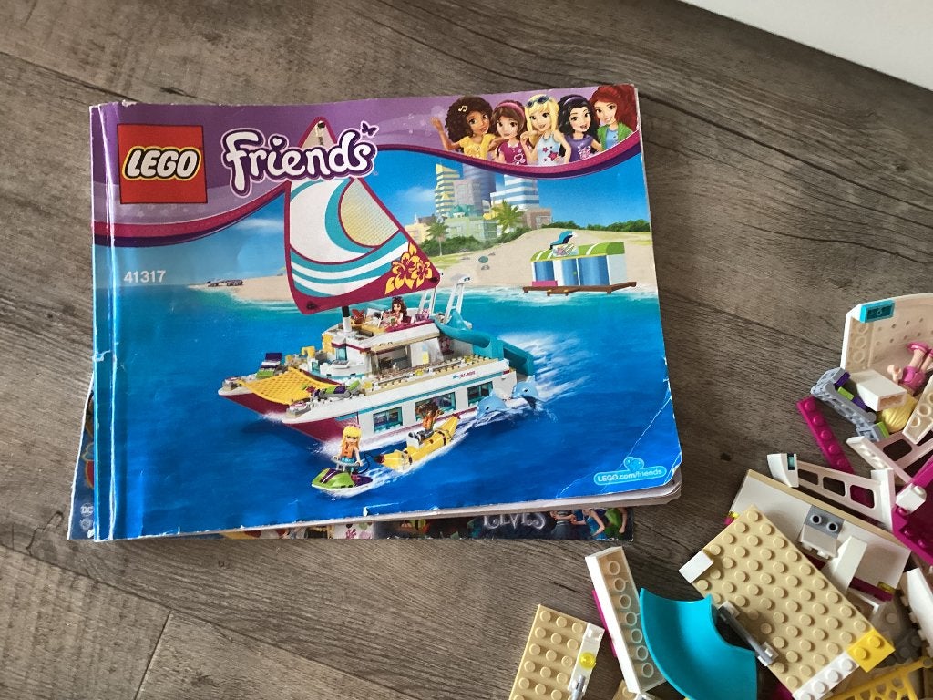 Lego Friends 41317 sunshine catamaran, Compleet, Gebruikt, Lego, Friends